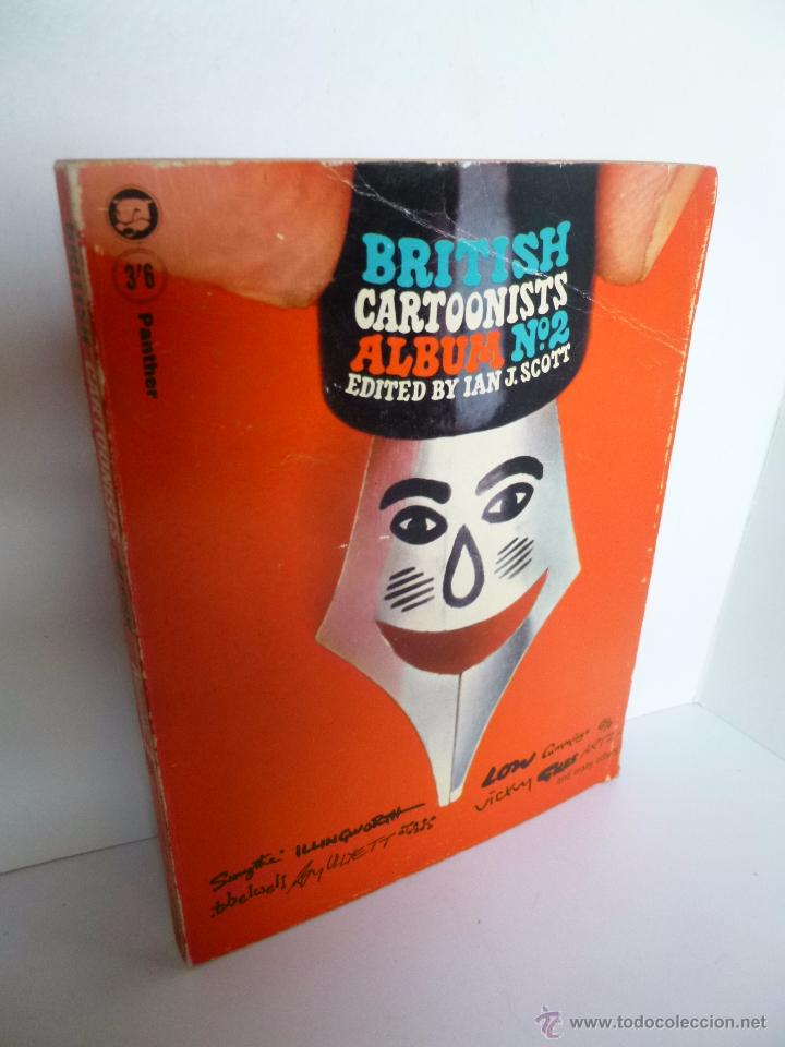Comics : BRITISH CARTOONISTS ALBUM N&ordm; 2. EDITED BY IAN SCOTT PANTHER BOOK, 1965