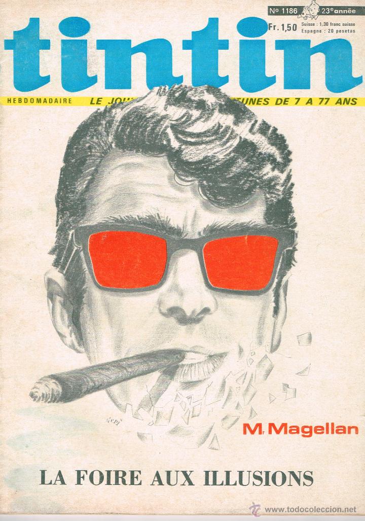 Comics : Revista Tintin original en franc&eacute;s, , n&ordm; 1186.