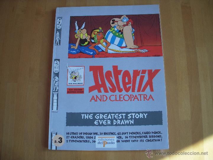 C&oacute;mics: asterix and cleopatra, con glosario, ediciones del prado - Foto 1