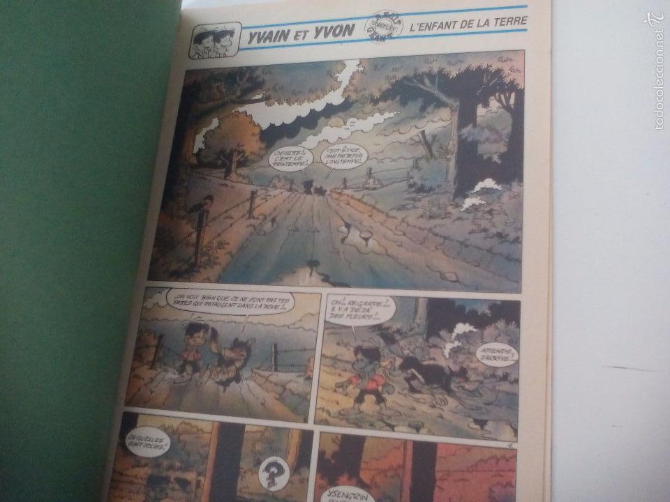 C&oacute;mics: Yvain et Yvon. L'Enfant de la Terre. Bom & Cadot. Histoire completa. Comic franc&eacute;s.