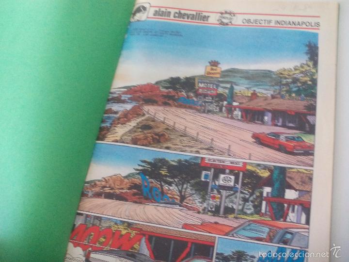 C&oacute;mics: Alain Chevallier. Objectif indianapolis. Cuchateau-Denayer. Histoire completa. Comic franc&eacute;s