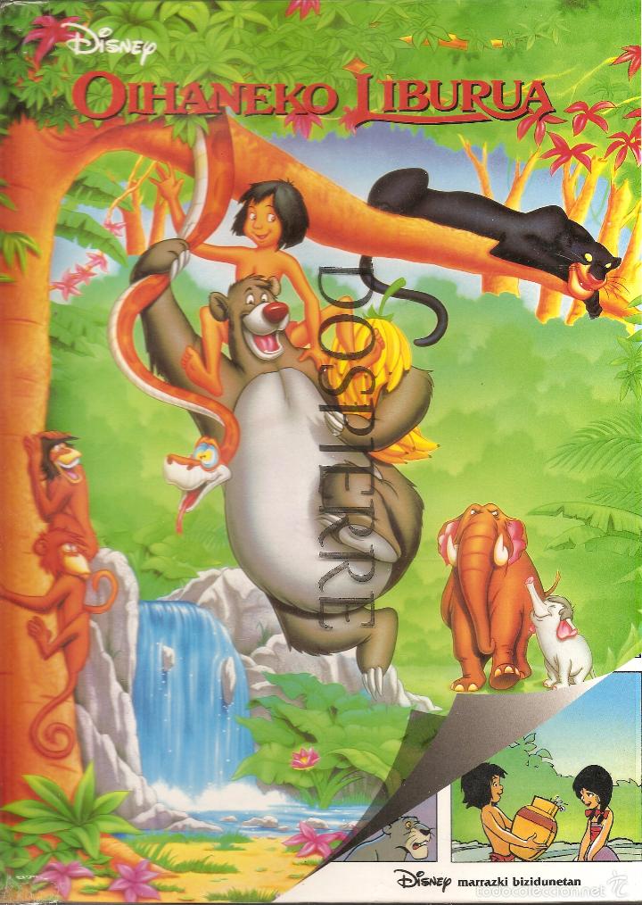 C&oacute;mics: OIHANEKO LIBURUA, EL LIBRO DE LA SELVA, EN EUSKERA, 1999 - Foto 1