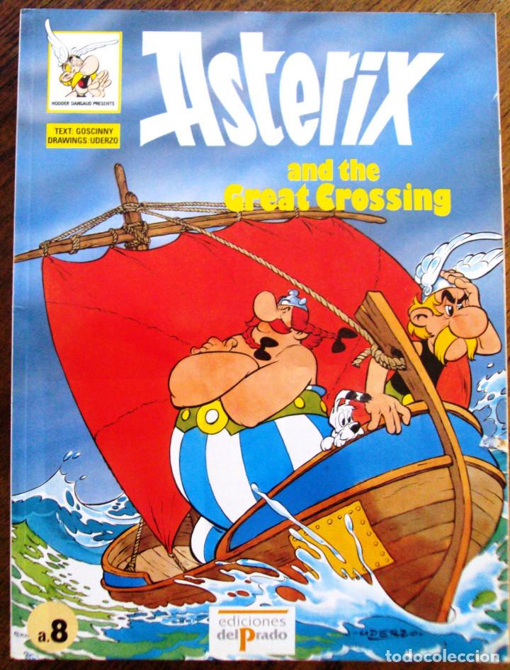 C&oacute;mics: Asterix El Prado en Ingles Num 8 the great crossing - Foto 1