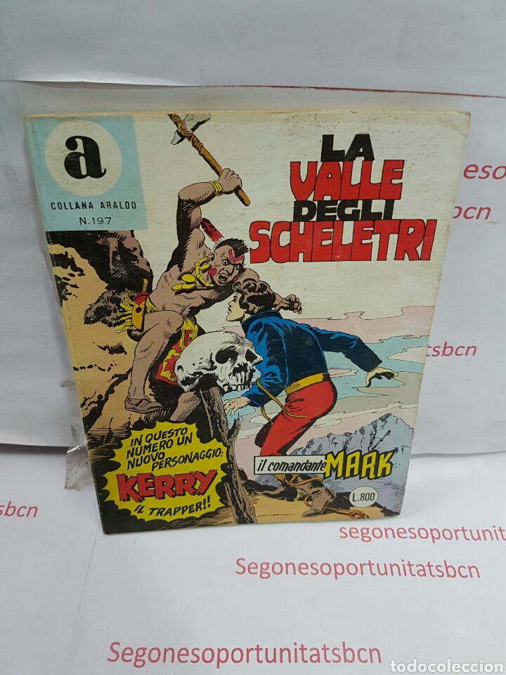Comics : LA VALLE DEGLI SCHELETRI - N&deg;197 - COLLANA ARALDO