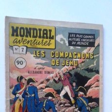 Cómics: MONDIAL AVENTURES Nº 7 - SOCIETÉ PARISIENNE D´EDITION, AÑOS 50. Lote 363750925