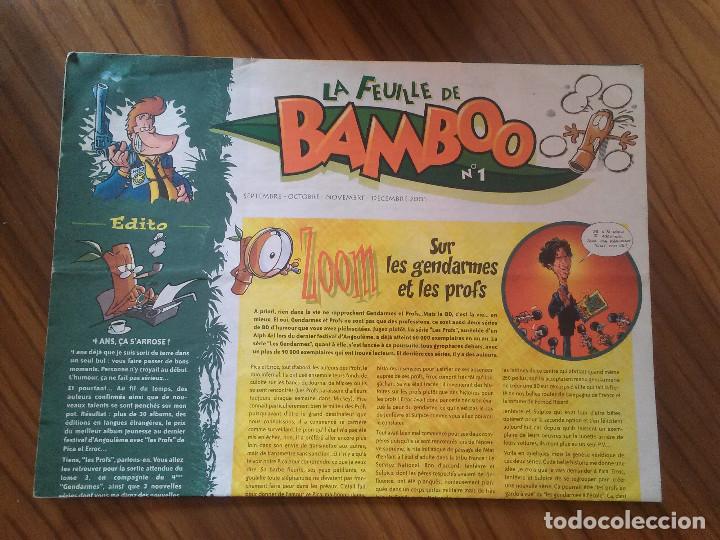 Comics: LA FEUILLE DE BAMBOO 1. REVISTA EN FRANC&Eacute;S DE CUATRO P&Aacute;GINAS. BUEN ESTADO. DOBLADO. RARO