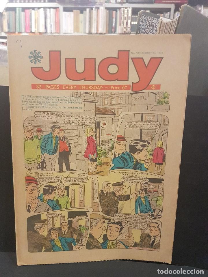 C&oacute;mics: JUDY,N&ordm; 500 AUGUST 9TH,1969 - Foto 1