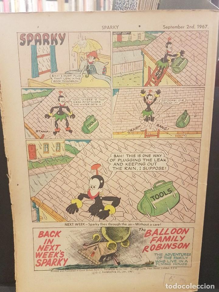 C&oacute;mics: SPARKY,N&ordm; 137,SEPTEMBER 2ND 1967 - Foto 2