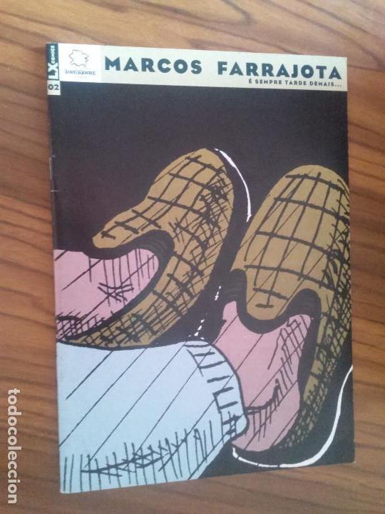 Comics : E SEMPRE TARDE DEMAIS... MARCOS FARRAJOTA. EN PORTUGU&Eacute;S. BEDEOTECA LISBOA. GRAPA. BUEN ESTADO. RARO
