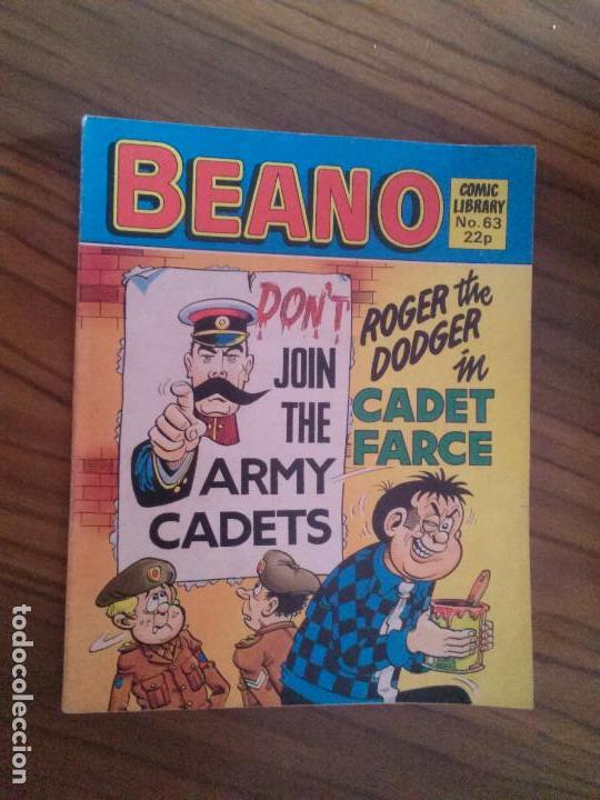 Comics: BEANO 63. EN INGL&Eacute;S. R&Uacute;STICA. 68 P&Aacute;GINAS BLANCO Y NEGRO. EN INGL&Eacute;S. BUEN ESTADO. RARO. E3 5