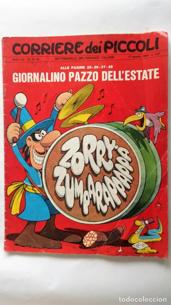 Comics: CORRIERE DEI PICCOLI, A&Ntilde;O LXI - N&ordm; 33 - 1969