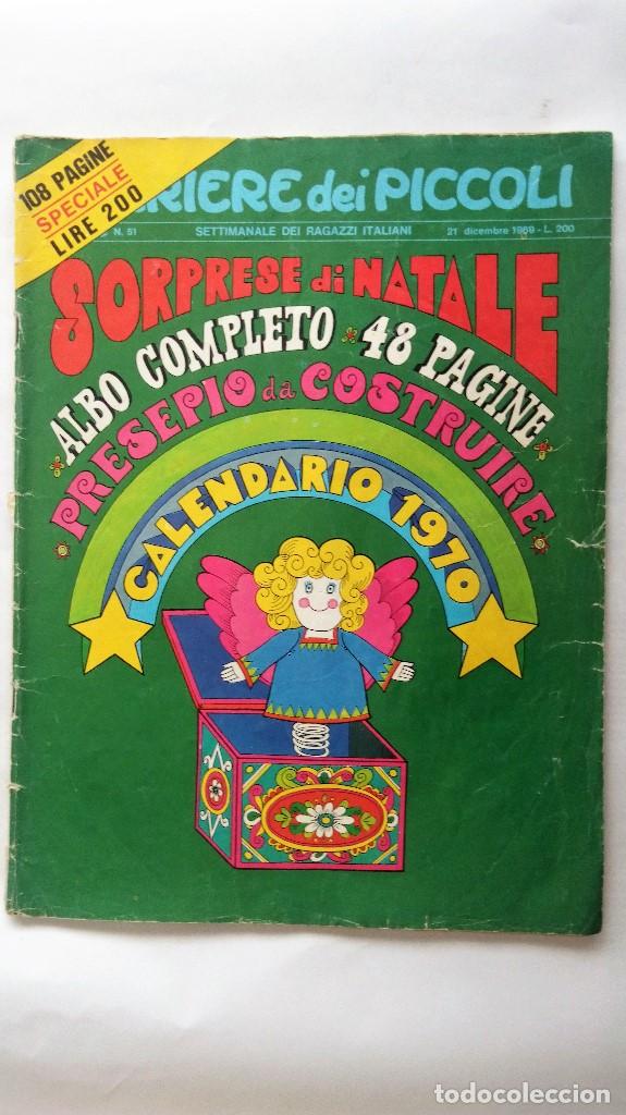 Comics: CORRIERE DEI PICCOLI, A&Ntilde;O LXI - N&ordm; 51 - 1969