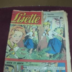 Fumetti: LISETTE Nº 33. LE BOIS ETRANGE. 19621. EN FRANCES. Lote 108105479