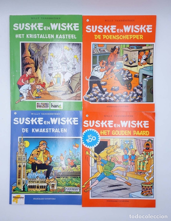 Cómics: SUSKE EN WISKE. GRAN LOTE DE 69 DIFERENTES (Willy Vandersteen) 1996. LÍNEA CLARA. EN BELGA - Foto 2 - 113595022
