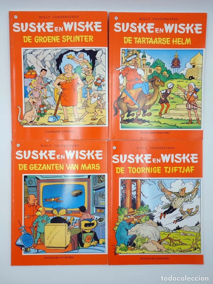 Cómics: SUSKE EN WISKE. GRAN LOTE DE 69 DIFERENTES (Willy Vandersteen) 1996. LÍNEA CLARA. EN BELGA - Foto 3 - 113595022