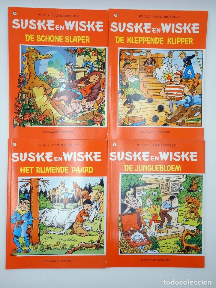 Cómics: SUSKE EN WISKE. GRAN LOTE DE 69 DIFERENTES (Willy Vandersteen) 1996. LÍNEA CLARA. EN BELGA - Foto 8 - 113595022