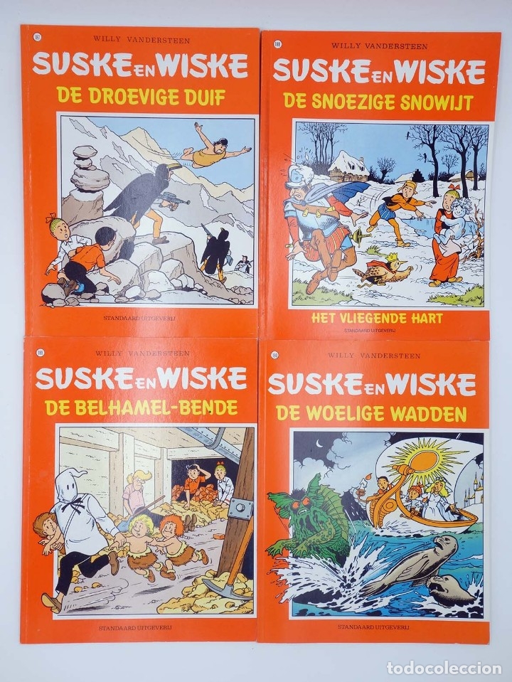 Cómics: SUSKE EN WISKE. GRAN LOTE DE 69 DIFERENTES (Willy Vandersteen) 1996. LÍNEA CLARA. EN BELGA - Foto 14 - 113595022