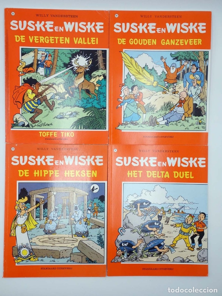 Cómics: SUSKE EN WISKE. GRAN LOTE DE 69 DIFERENTES (Willy Vandersteen) 1996. LÍNEA CLARA. EN BELGA - Foto 15 - 113595022