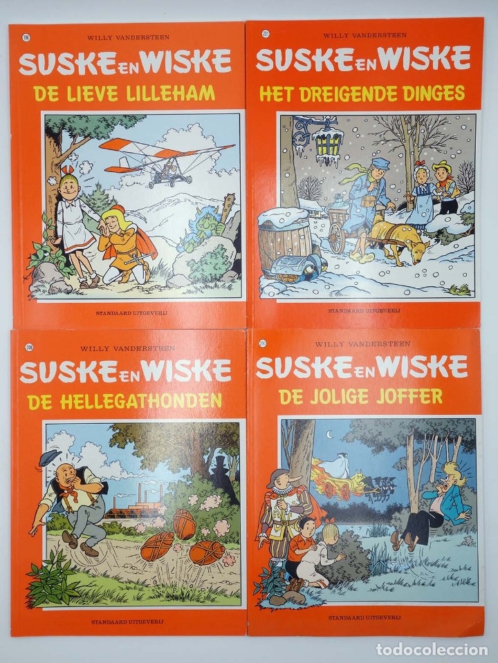 Cómics: SUSKE EN WISKE. GRAN LOTE DE 69 DIFERENTES (Willy Vandersteen) 1996. LÍNEA CLARA. EN BELGA - Foto 16 - 113595022