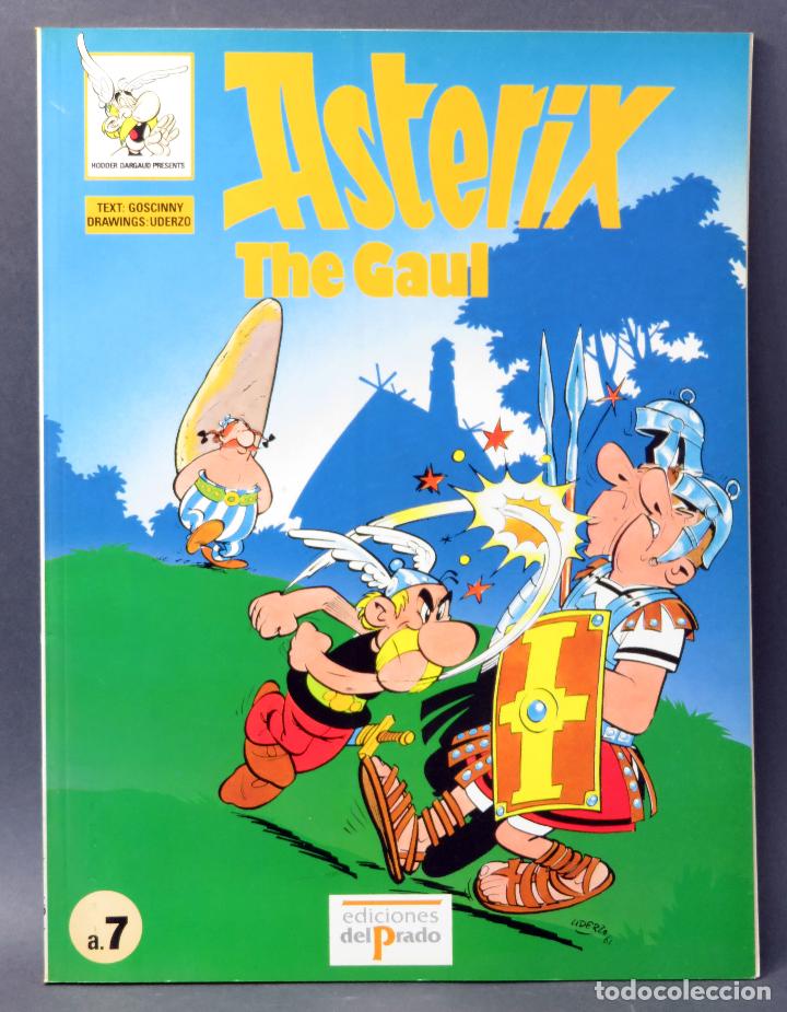 C&oacute;mics: Asterix The Gaul n&ordm; 7 Ediciones del Prado 1984 en ingl&eacute;s - Foto 1