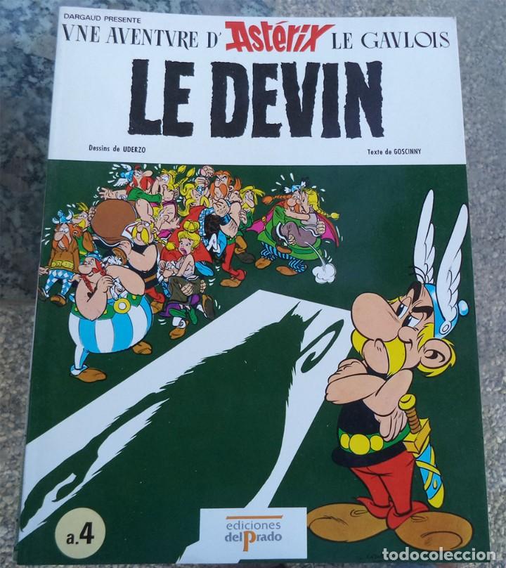 C&oacute;mics: ASTERIX  LE DEVIN Ed. PRADO EN FRANCES N.&ordm; 4 - Foto 1