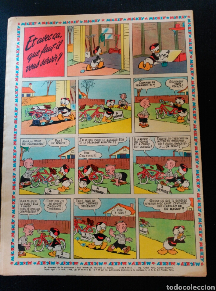 C&oacute;mics: Le journal de mickey num. 675 - Foto 2