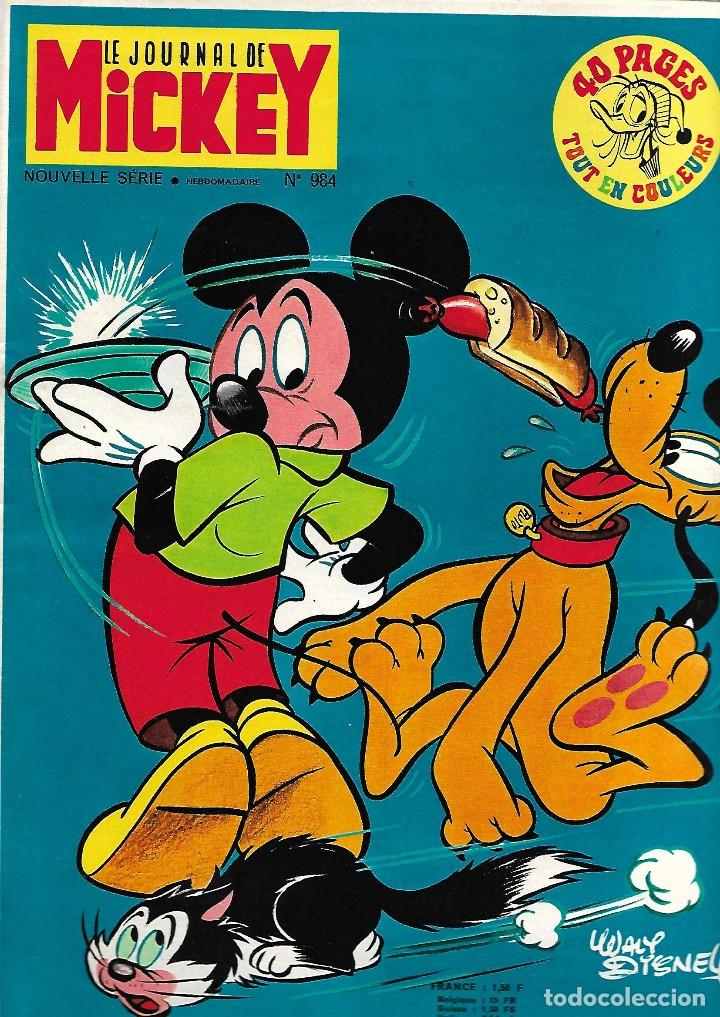 C&oacute;mics: LE JOURNAL DE MICKEY N&ordm; 984 FRANCES - Foto 1