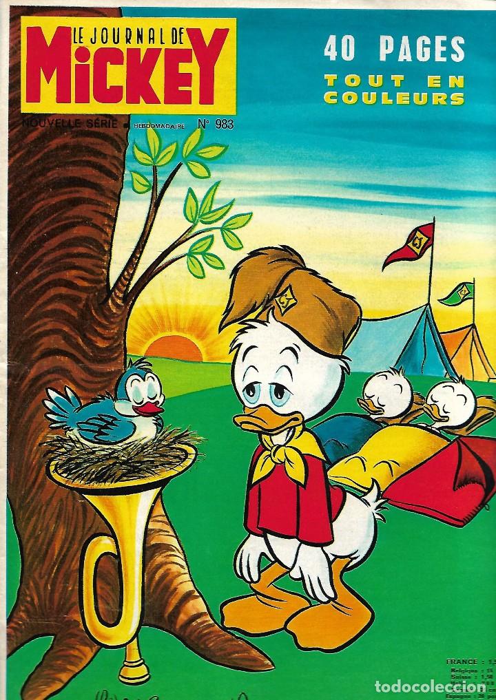 C&oacute;mics: LE JOURNAL DE MICKEY N&ordm; 983 FRANCES - Foto 1