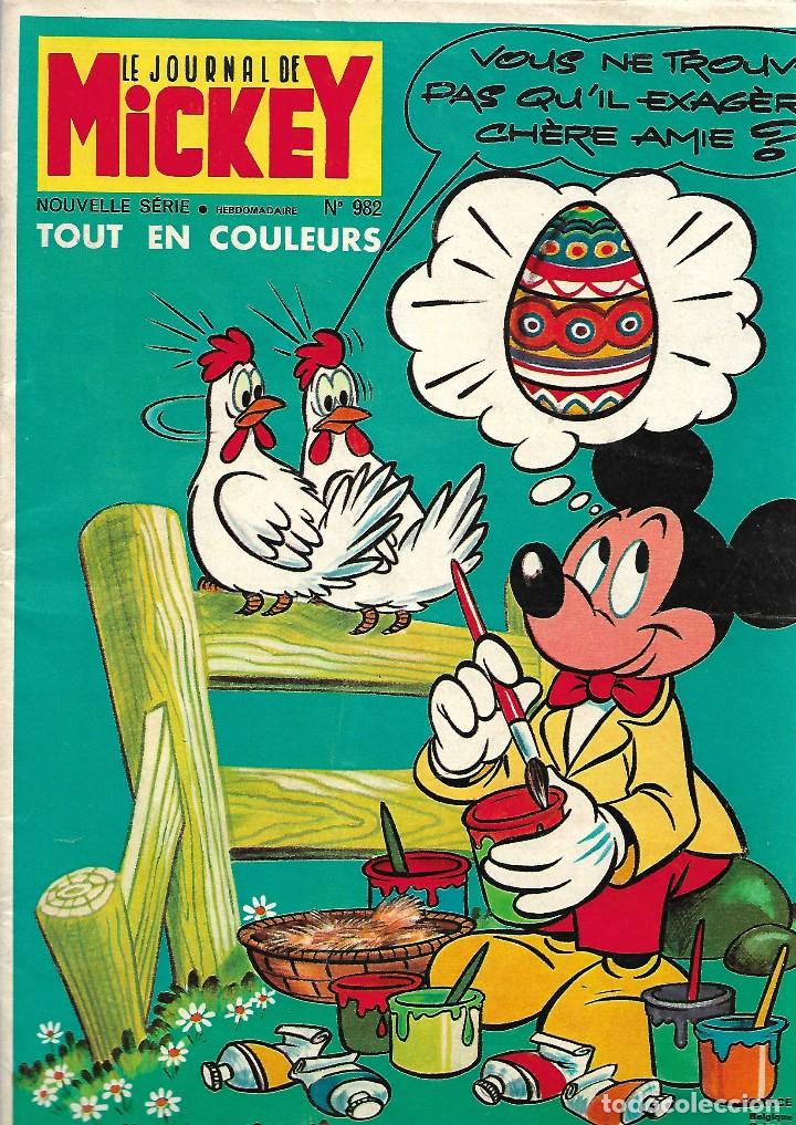 C&oacute;mics: LE JOURNAL DE MICKEY N&ordm; 982 FRANCES - Foto 1