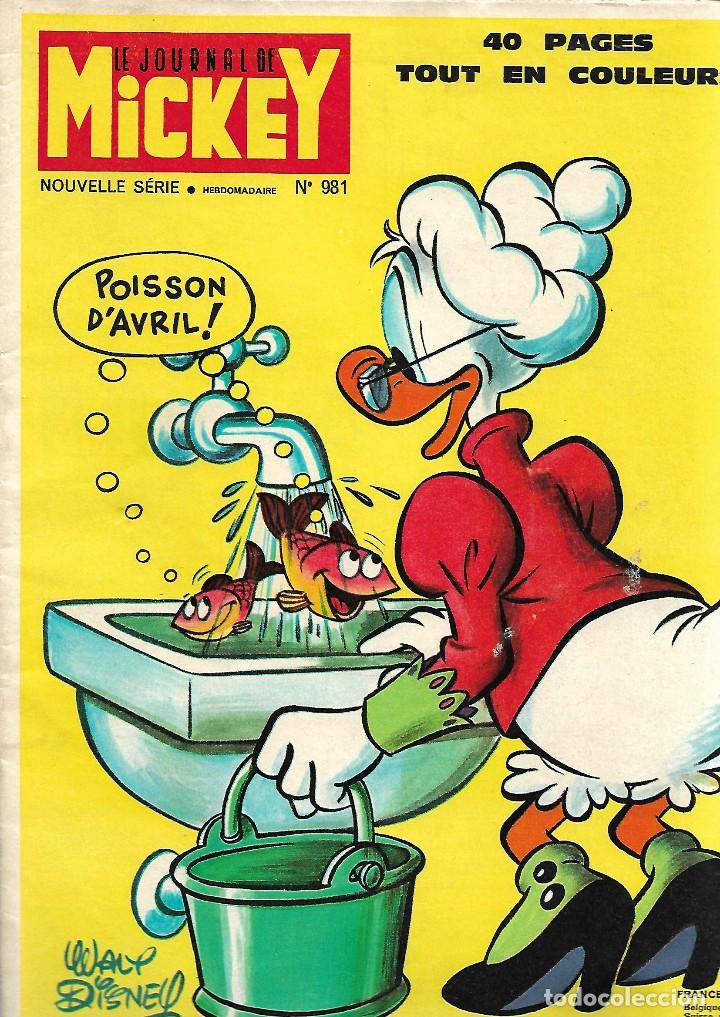 C&oacute;mics: LE JOURNAL DE MICKEY N&ordm; 981 FRANCES - Foto 1