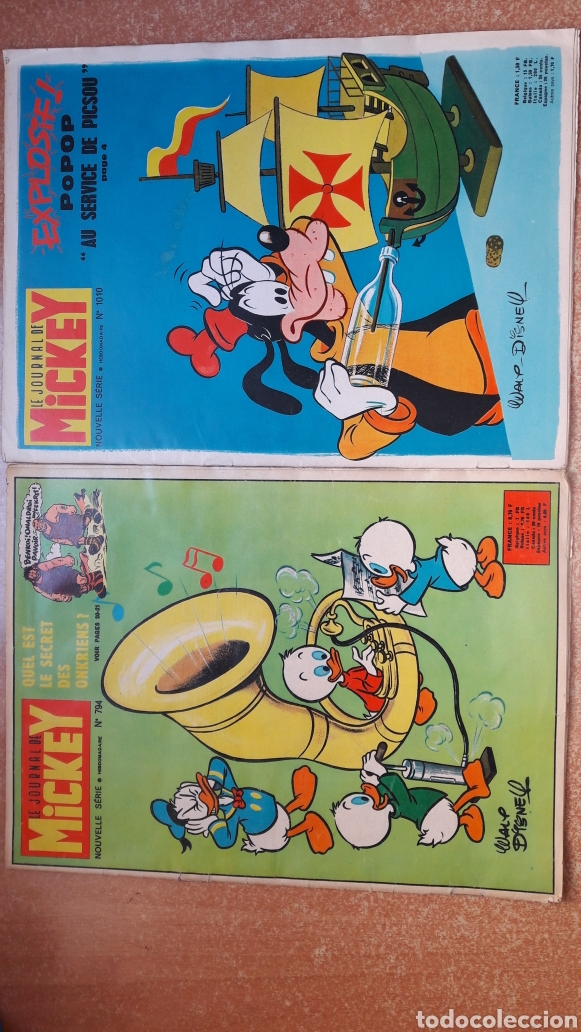 C&oacute;mics: Lote de 65 Le Journal de Mickey - Foto 1
