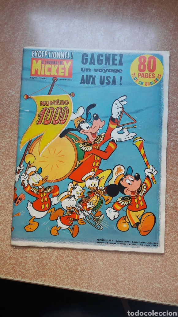 C&oacute;mics: Le Journal de Mickey numero 1000 - Foto 1