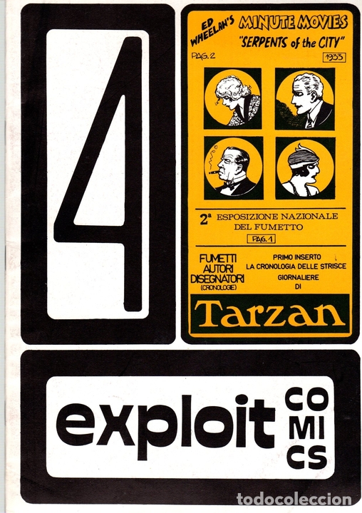 C&oacute;mics: EXPLOIT COMICS 4. APRILE-MAGGIO 1977. ALFA CURE. ITALIANO - Foto 1