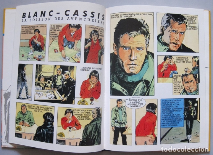 C&oacute;mics: Dirat. Blanc Cassis. Kesselring editeur 1987 - Foto 2