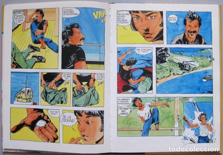 C&oacute;mics: Dirat. Blanc Cassis. Kesselring editeur 1987 - Foto 3