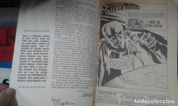 C&oacute;mics: lote 3 comics superman brasile&ntilde;os - Foto 5