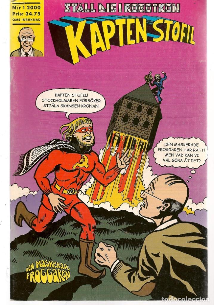 C&oacute;mics: KAPTEN STOFIL. EN SUECO. (ST/A00) - Foto 1