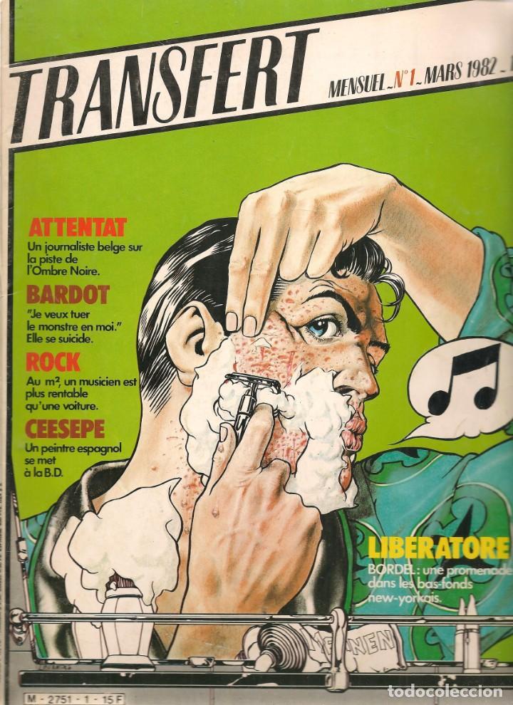 C&oacute;mics: TRANSFERT. N&ordm; 1. MARS 1982.  (C/A31) - Foto 1