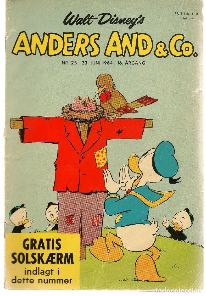 C&oacute;mics: ANDERS AND & CO. N&ordm; 25. JUNI 1964. DAN&Eacute;S. (B/A11) - Foto 1