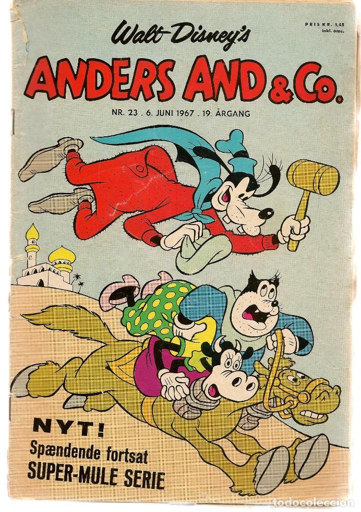 C&oacute;mics: ANDERS AND & CO. N&ordm; 23. JUNI 1967. DAN&Eacute;S. (B/A11) - Foto 1