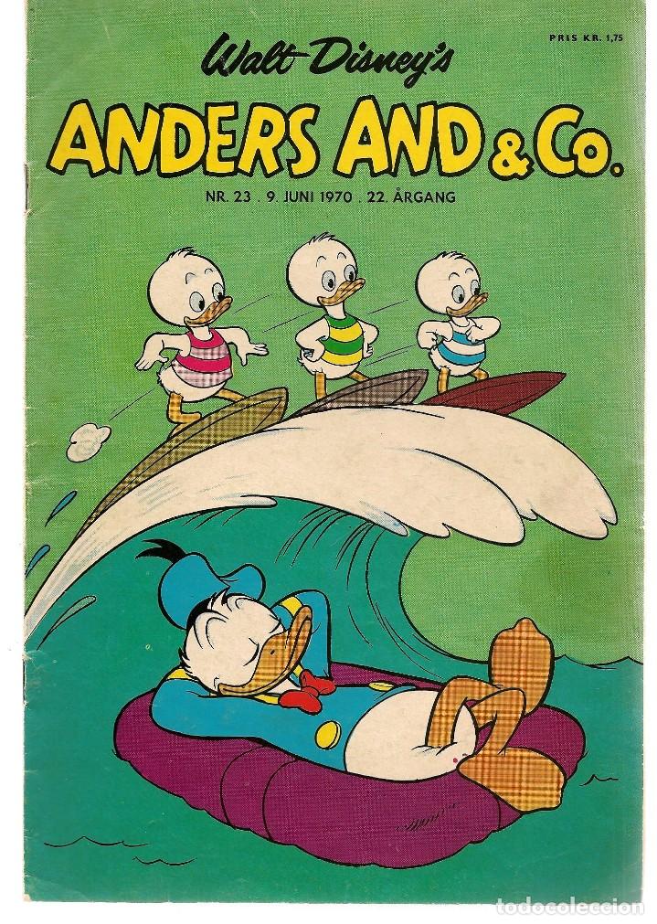 C&oacute;mics: ANDERS AND & CO. N&ordm; 2. 9 JUNI 1970. DAN&Eacute;S. (B/A11) - Foto 1