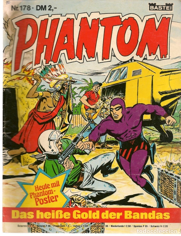 C&oacute;mics: PHANTOM. N&ordm; 178.  ALEMAN. (ST/A02) - Foto 1