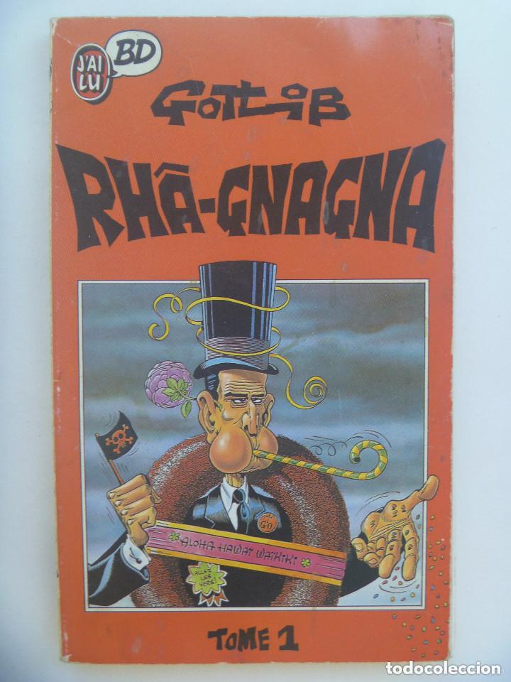 C&oacute;mics: RHA - GNAGNA , DE GOTLIB. 1989 . COMIC EN FORMA DE LIBRO DE BOLSILLO .. EN FRANCES. - Foto 1