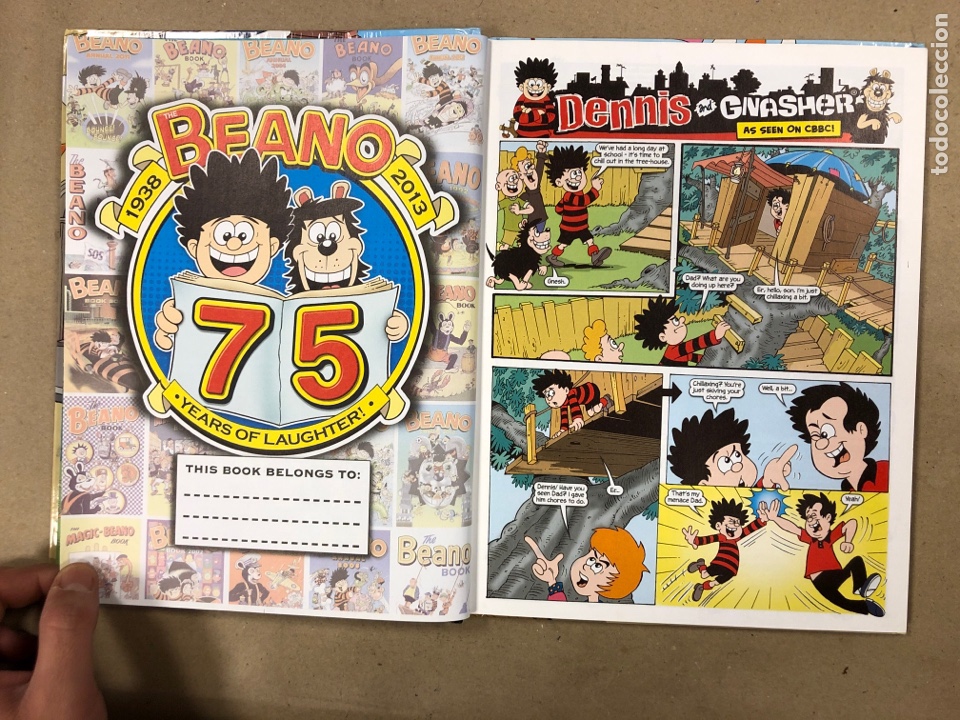 C&oacute;mics: THE BEANO (ANNUAL 2013). EN INGL&Eacute;S. DC THOMSON 2012. - Foto 2