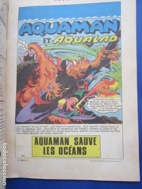 C&oacute;mics: AQUAMAN , n.10 , en frances , aredit 1971 - Foto 2