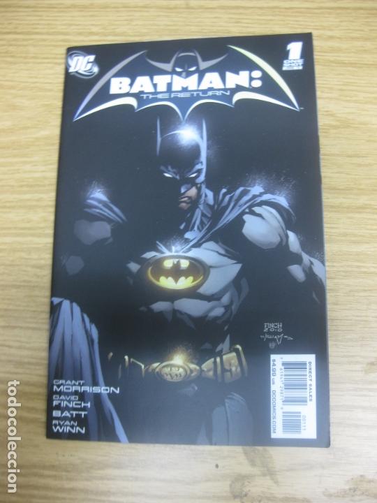 C&oacute;mics: BATMAN: THE RETURN. N&ordm; 1. DC COMICS  2011 - Foto 1
