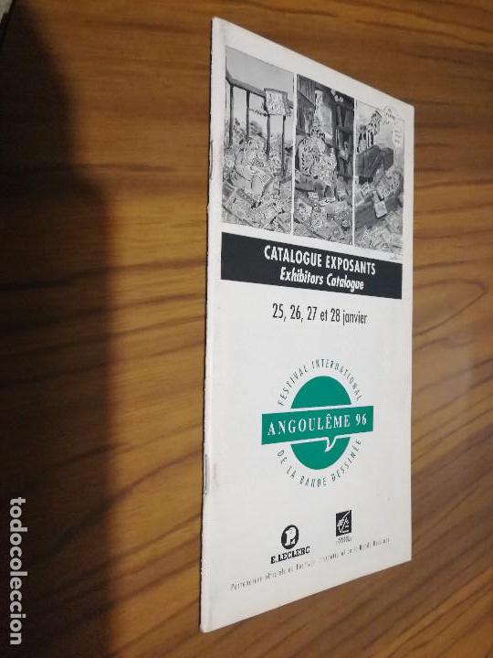 Comics: CAT&Aacute;LOGO DE EXPOSICI&Oacute;NES DE ANGULEME 96. GRAPA. EN FRANC&Eacute;S. BUEN ESTADO. RARO