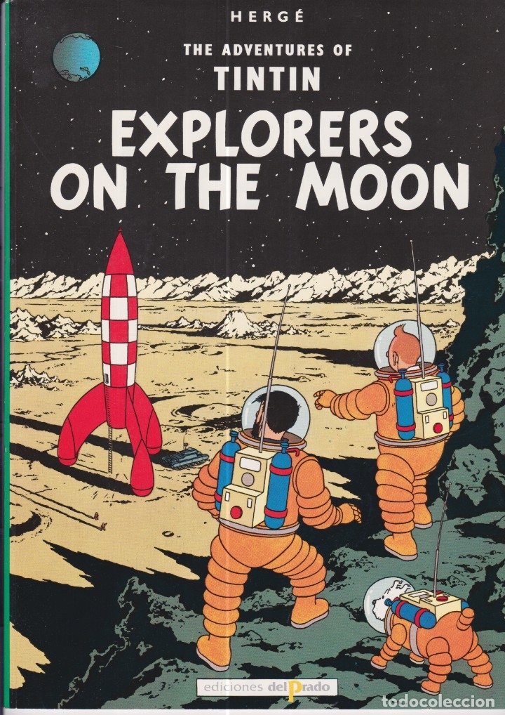 C&oacute;mics: TINTIN: EXPLORERS ON THE MOON. En Ingl&eacute;s. - Foto 1