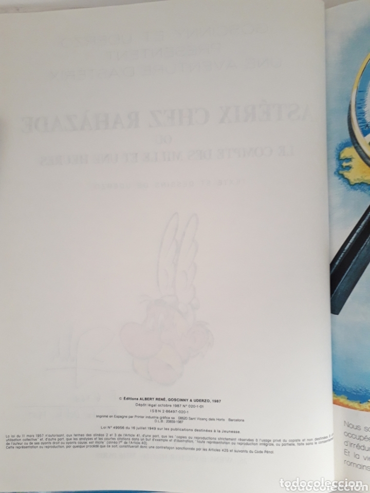 C&oacute;mics: C&oacute;mic de Ast&eacute;rix en Frances. Chez rah&atilde;zade - Foto 2