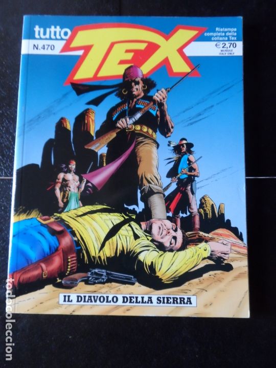 C&oacute;mics: TEX N&ordm; 470 EN ITALIANO BONELLI EDITORES - Foto 1